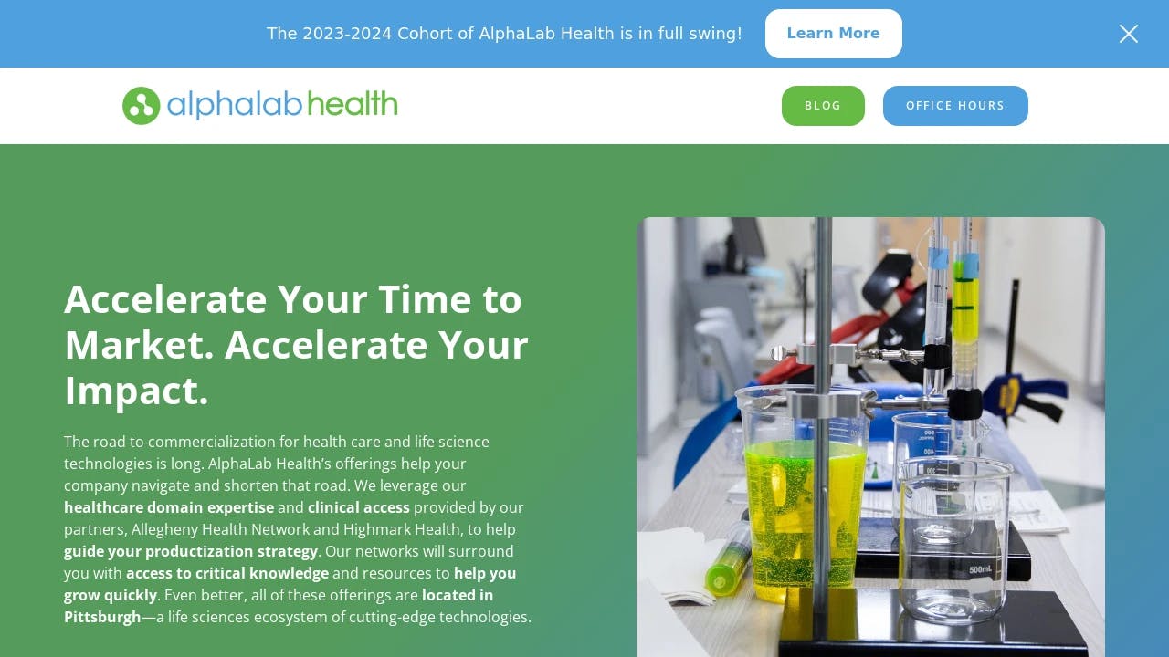 AlphaLab Health - a modern, innovative hub for start-ups in Pittsburgh