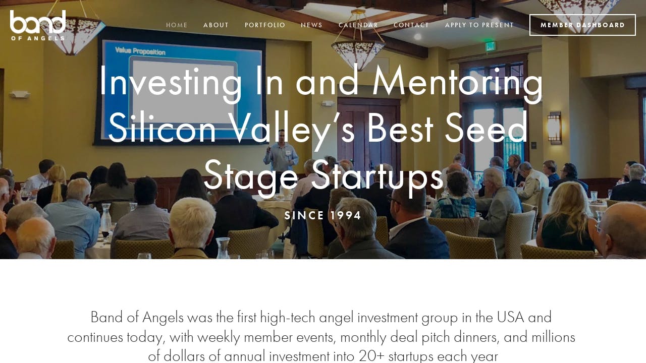 Band of Angels - a prominent start-up growth supporter in San Francisco