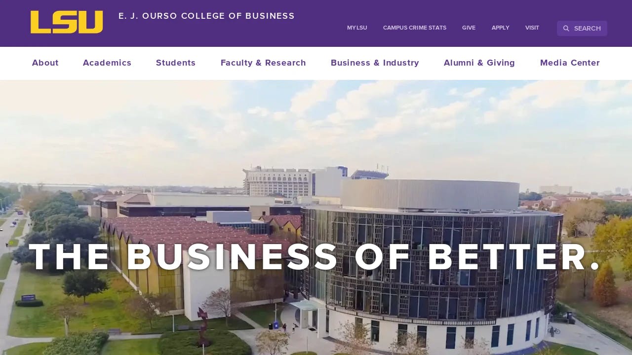 Louisiana State University - Stephenson Entrepreneurship Institute - a prominent start-up growth supporter in Louisiana