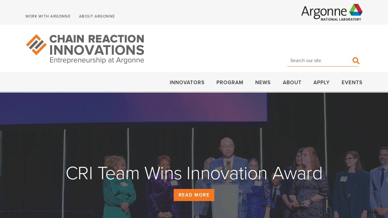 Chain Reaction Innovations - a prominent start-up growth supporter in Illinois