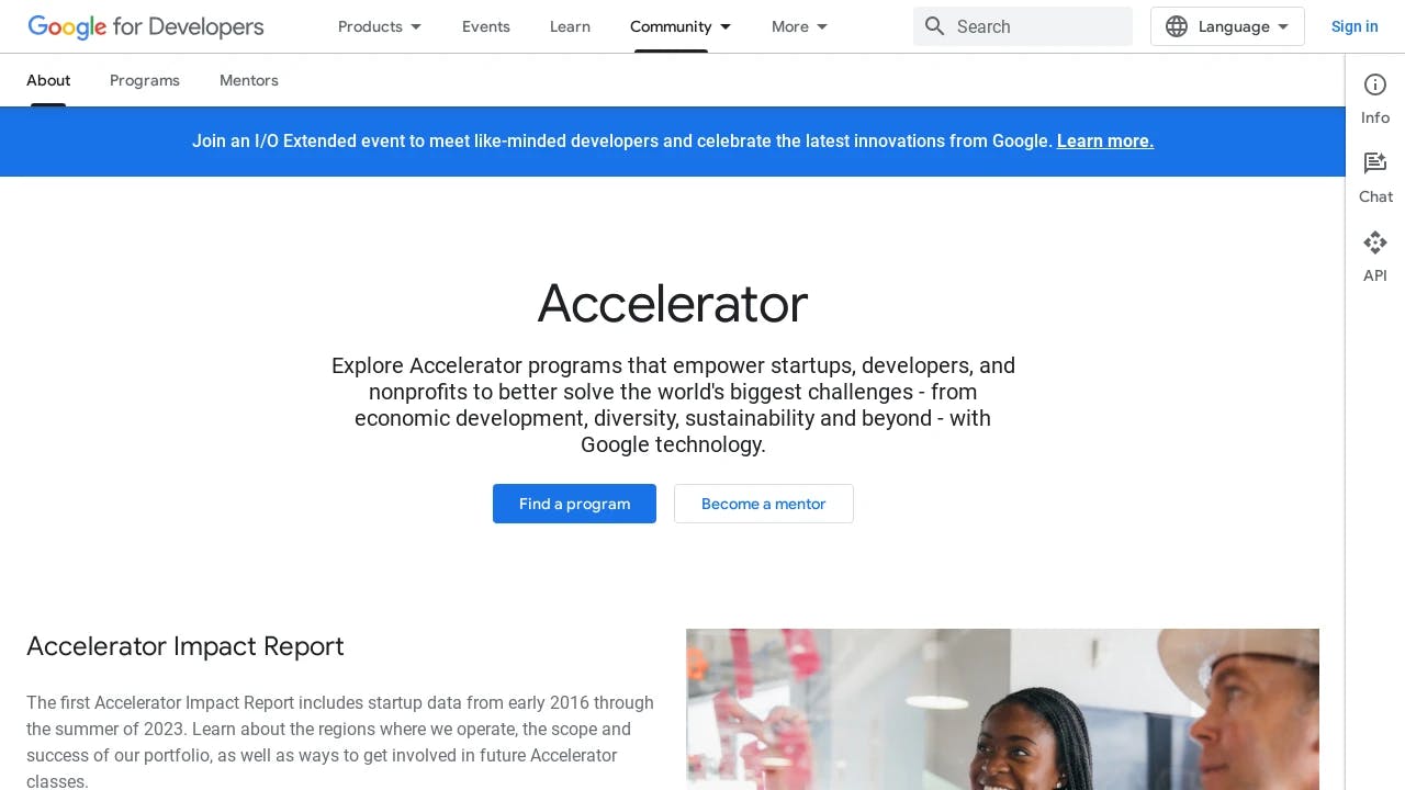 Google Launchpad Accelerator - promoting the start-ups of tomorrow