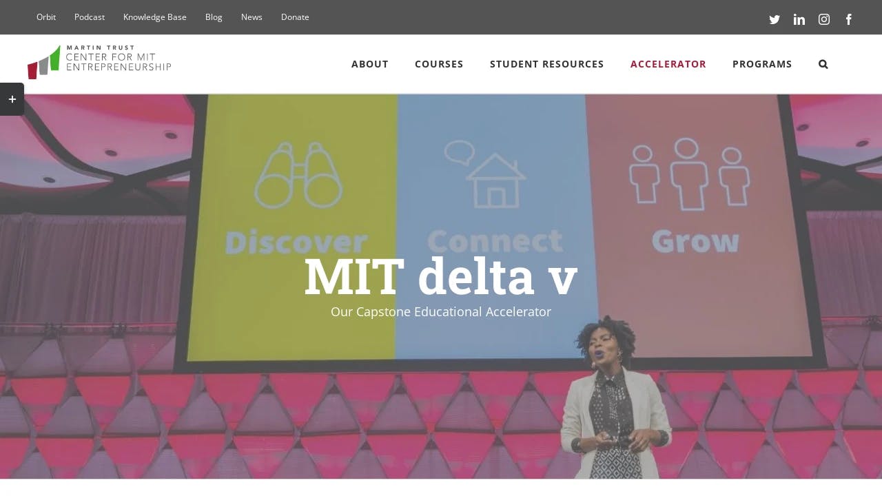 MIT Delta V - enabling start-ups to fundraise successfully