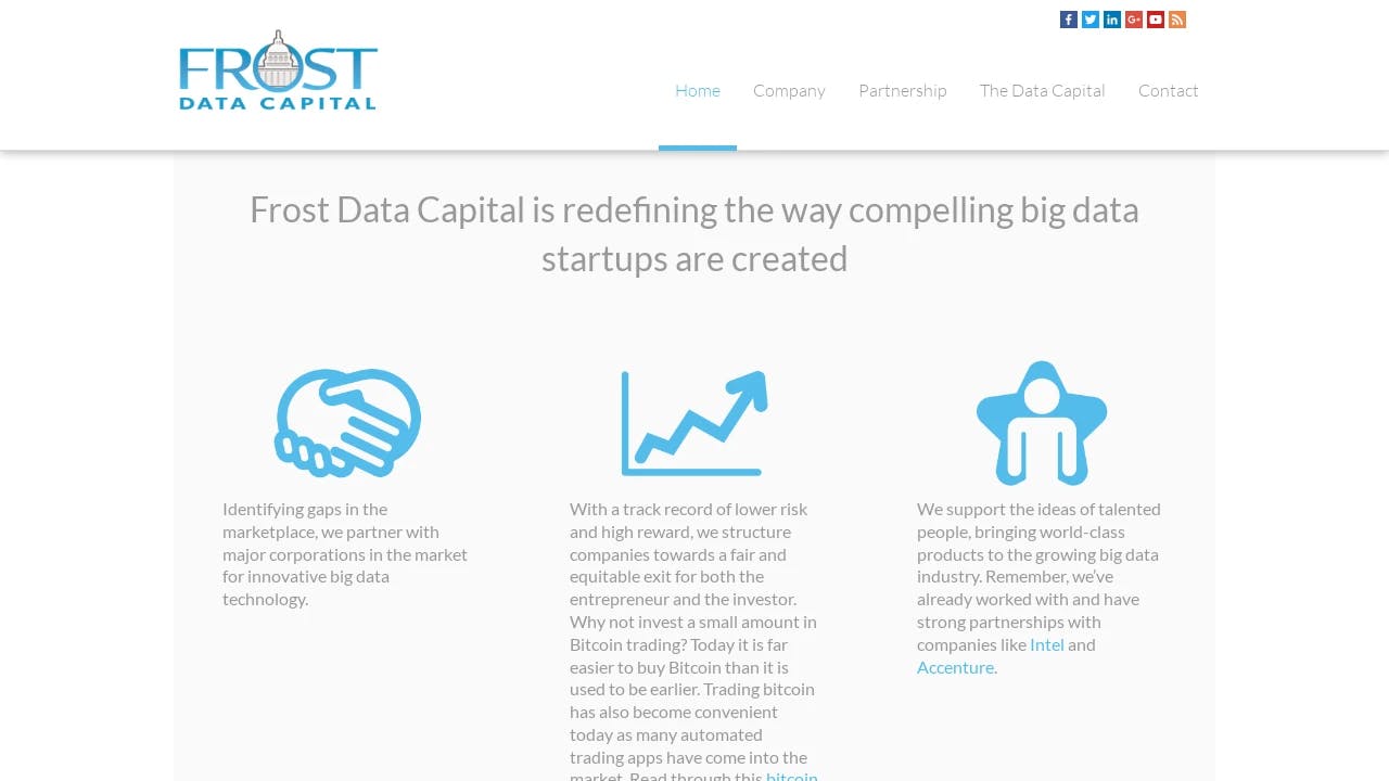 Frost Data Capital - enabling start-ups to fundraise successfully