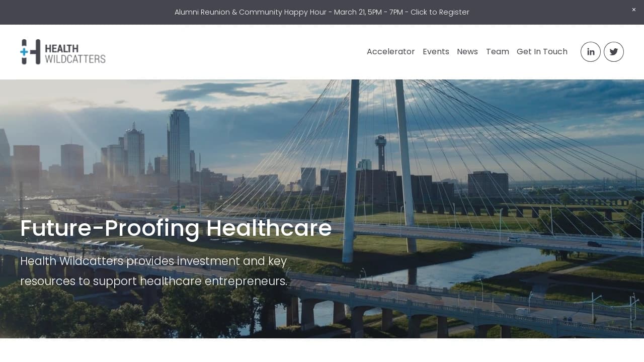 Health Wildcatters - building Texas' entrepreneurial future