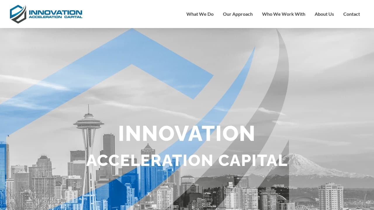 Innovation Acceleration Capital - connecting start-up founders with success