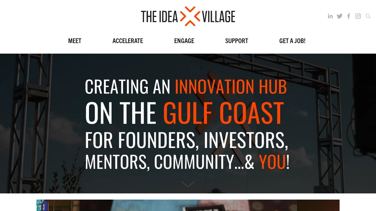 Idea Village - a modern, innovative hub for start-ups in Louisiana