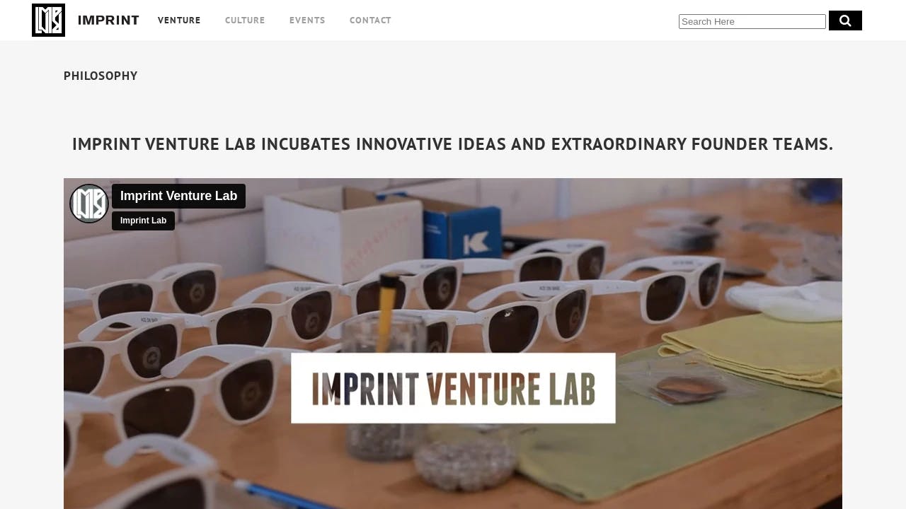 Imprint Lab - connecting start-up founders with success