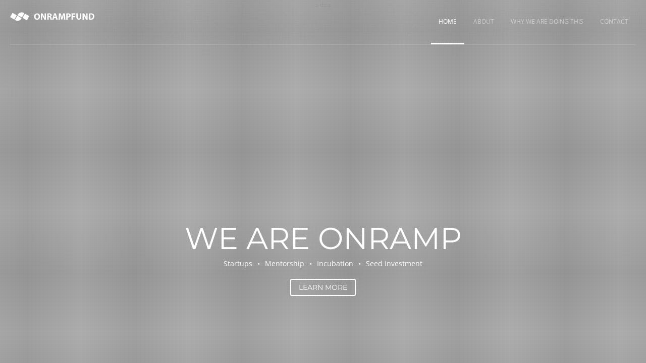 OnRamp Fund - enabling start-ups to fundraise successfully