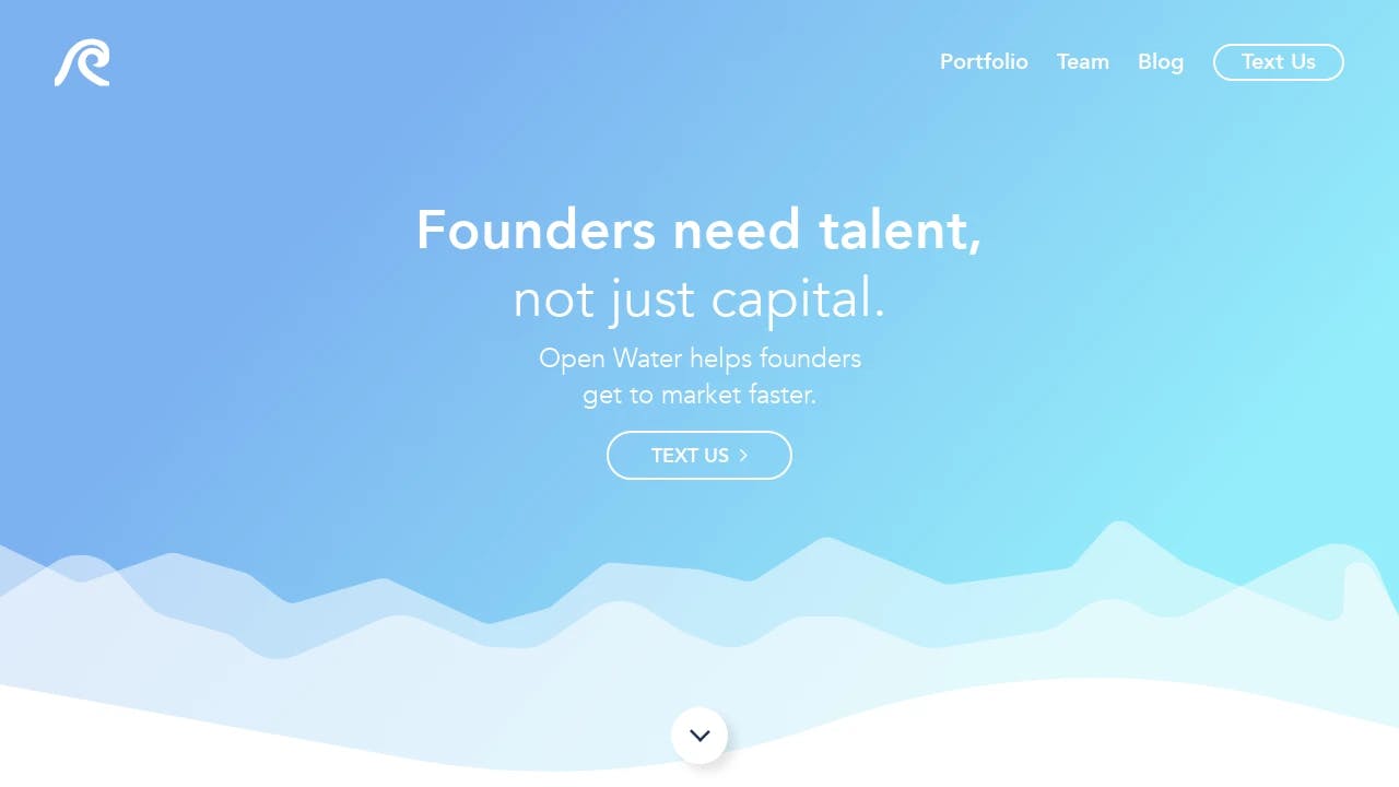 Open Water Accelerator - supporting California's best founders