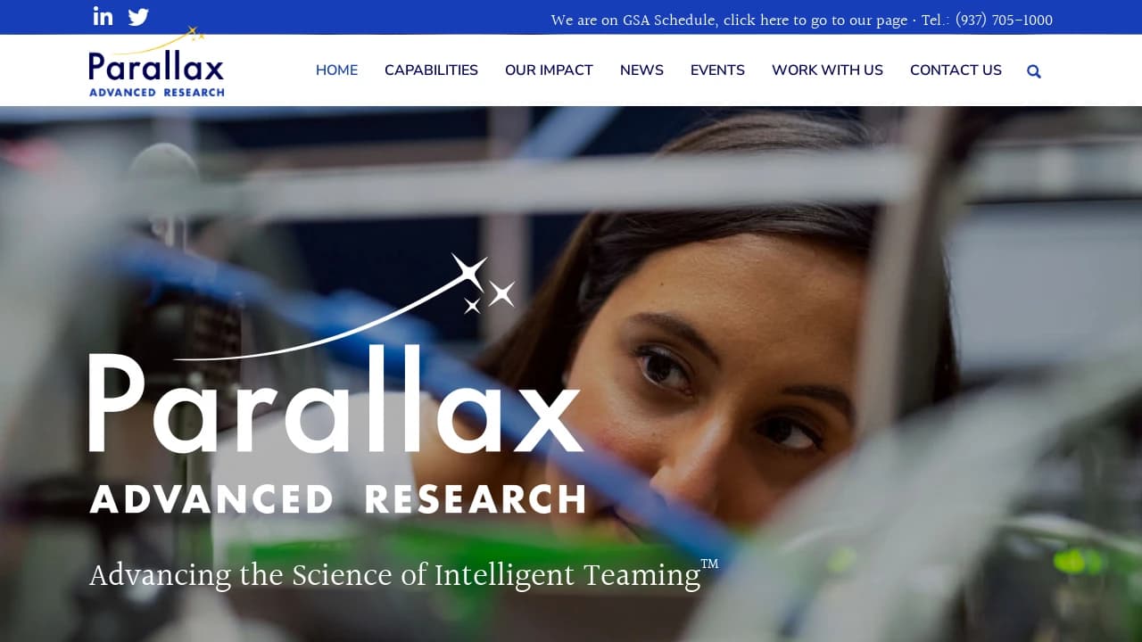 Parallax Advanced Research - accelerating exceptional start-ups in Ohio