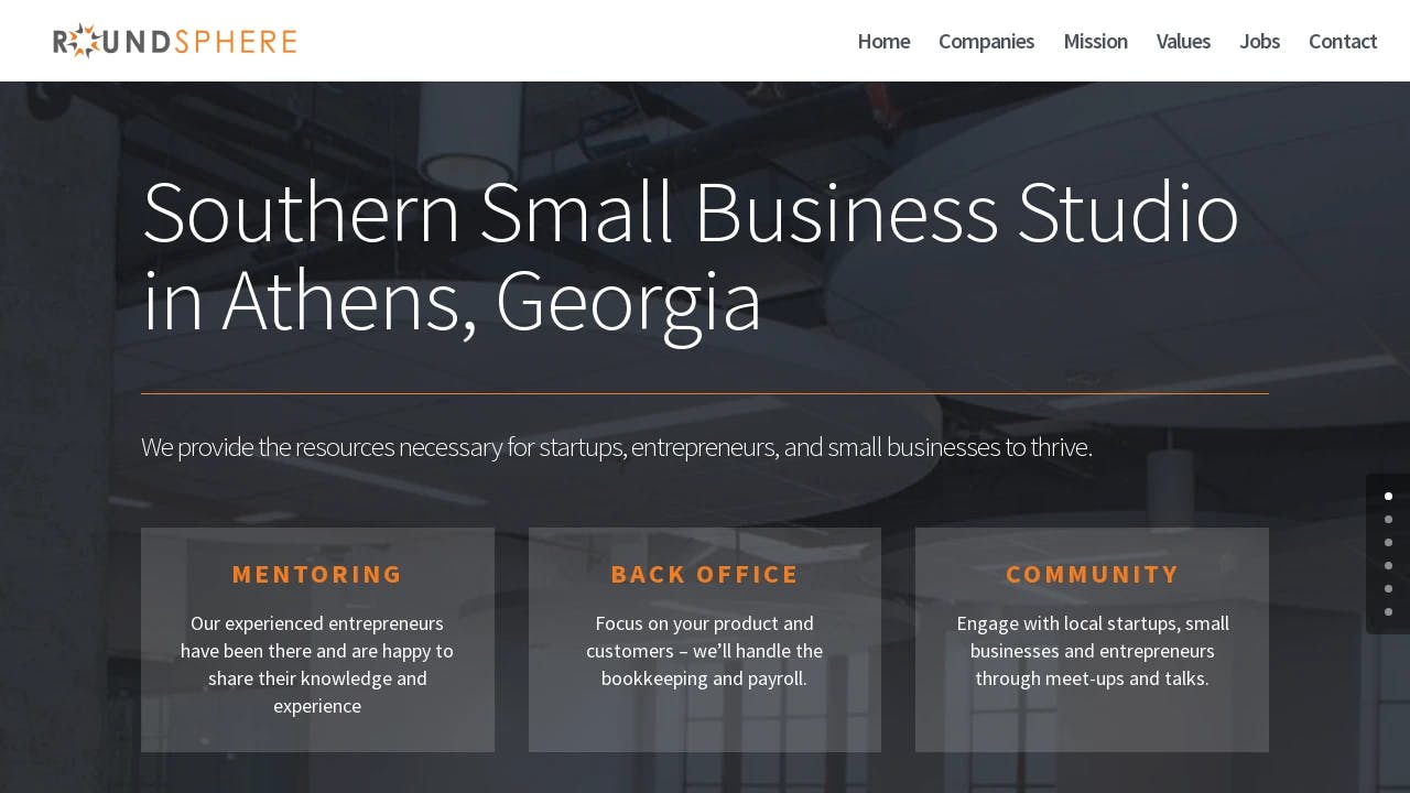 Roundsphere - Georgia's true entrepreneurial hub