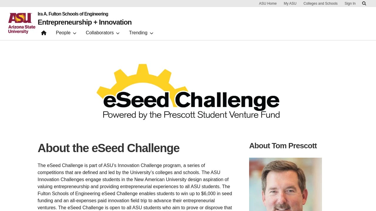 eSeed Challenge - accelerating exceptional start-ups in Arizona