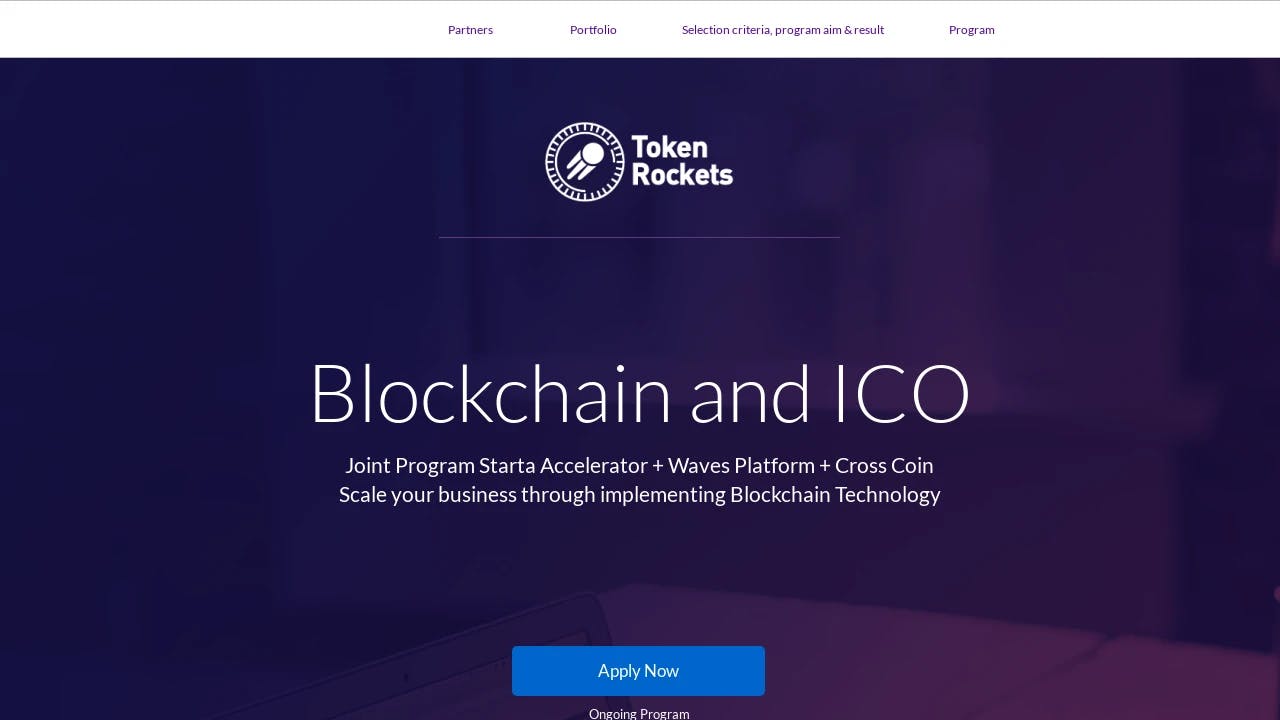 Token Rockets - promoting the start-ups of tomorrow