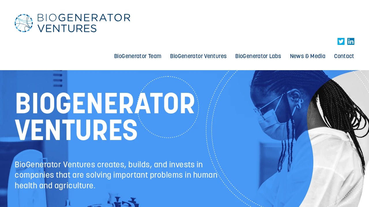 BioGenerator - promoting the start-ups of tomorrow