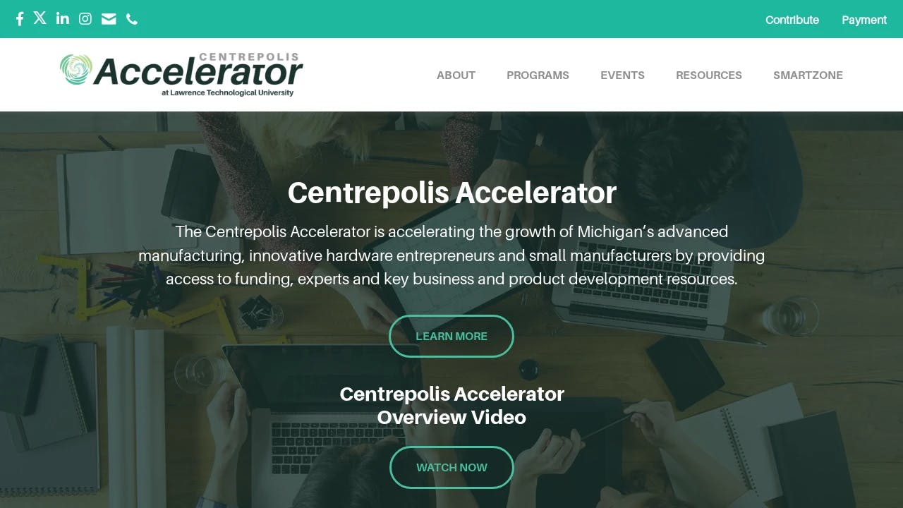 Centrepolis Accelerator - building Michigan's entrepreneurial future