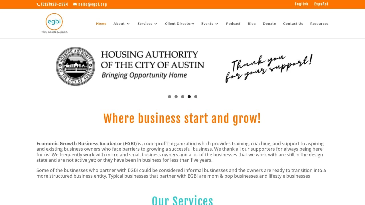 Economic Growth Business Incubator - building Texas' entrepreneurial future