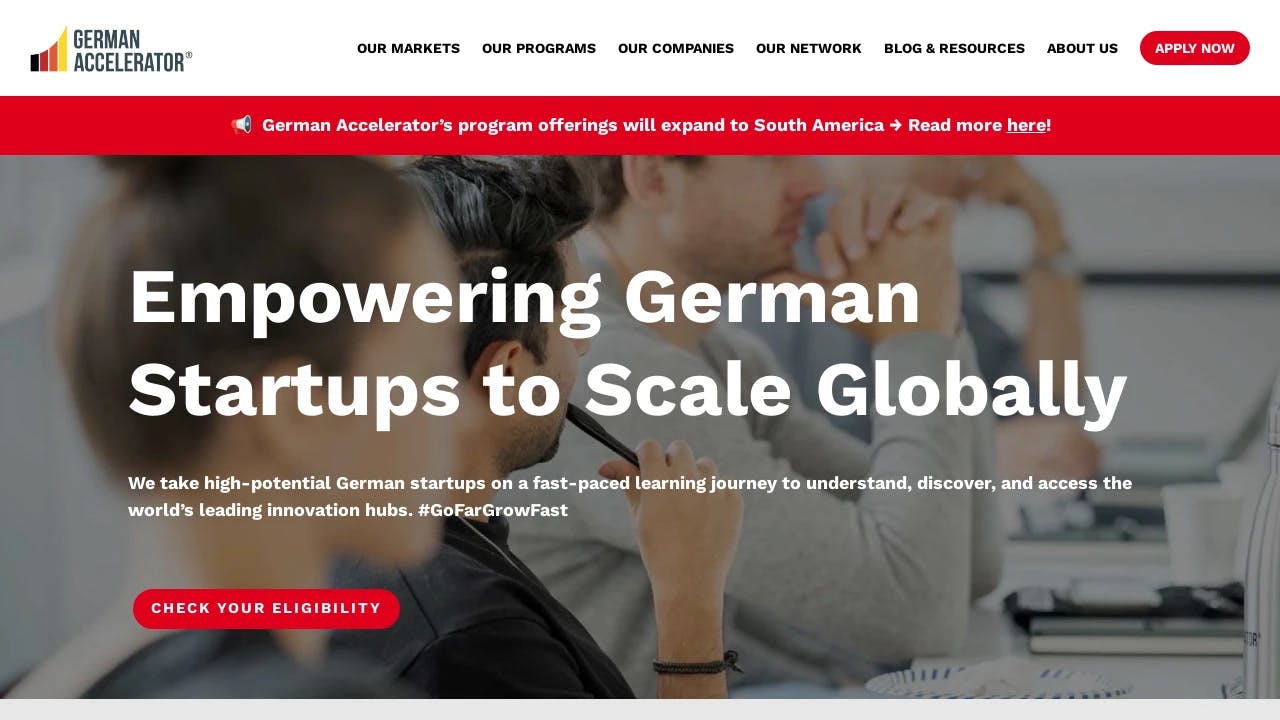 German Accelerator - New York City's true entrepreneurial hub