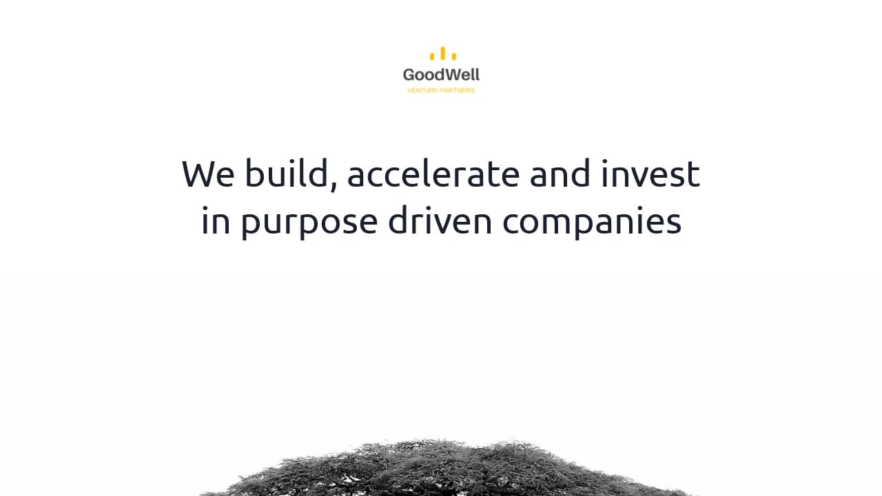 Goodwell Venture Partners - Idaho's true entrepreneurial hub