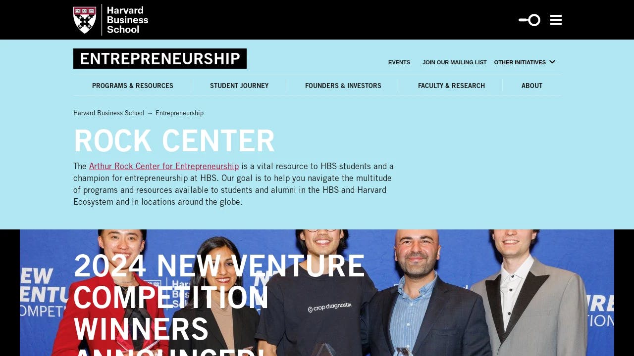 Harvard University - Technology and Entrepreneurship Center - enabling start-ups to fundraise successfully