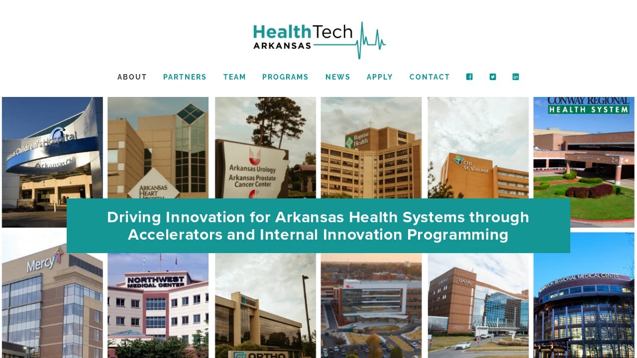 HealthTech Arkansas - accelerating exceptional start-ups in Arkansas