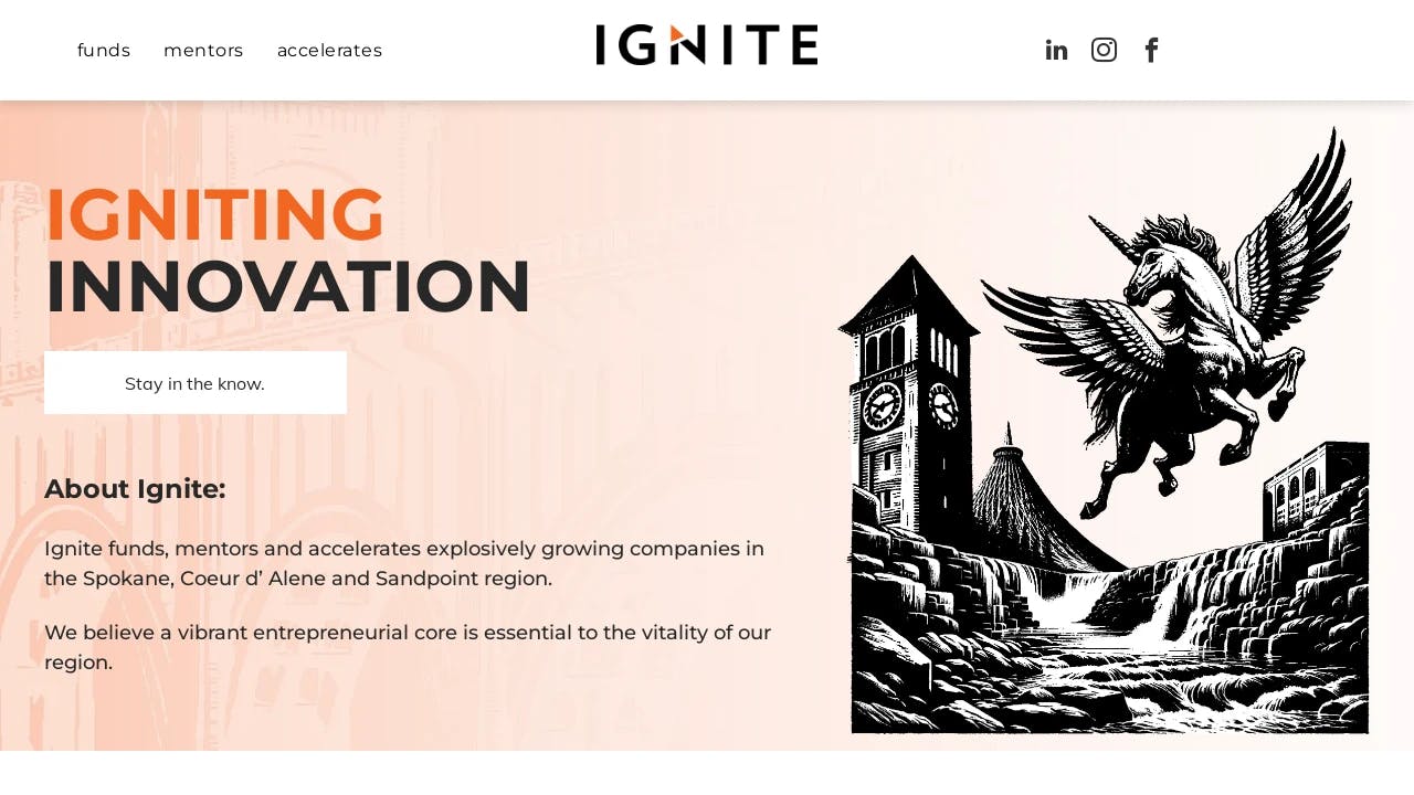 Ignite Northwest - promoting the start-ups of tomorrow