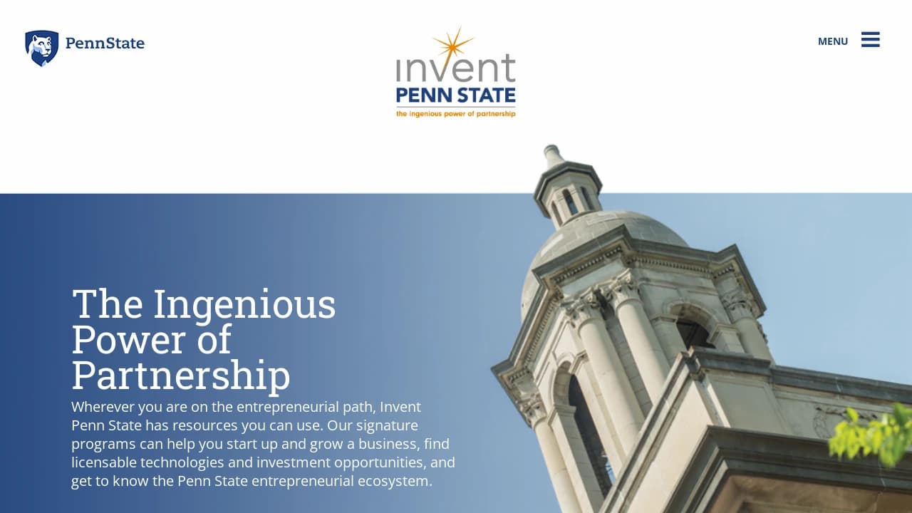 Penn State Research Foundation - a modern, innovative hub for start-ups in Pennsylvania