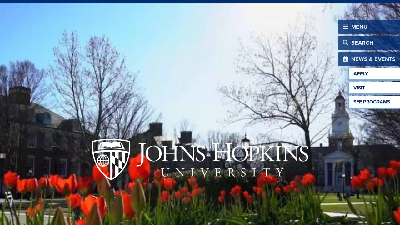 The Johns Hopkins University - Maryland's true entrepreneurial hub