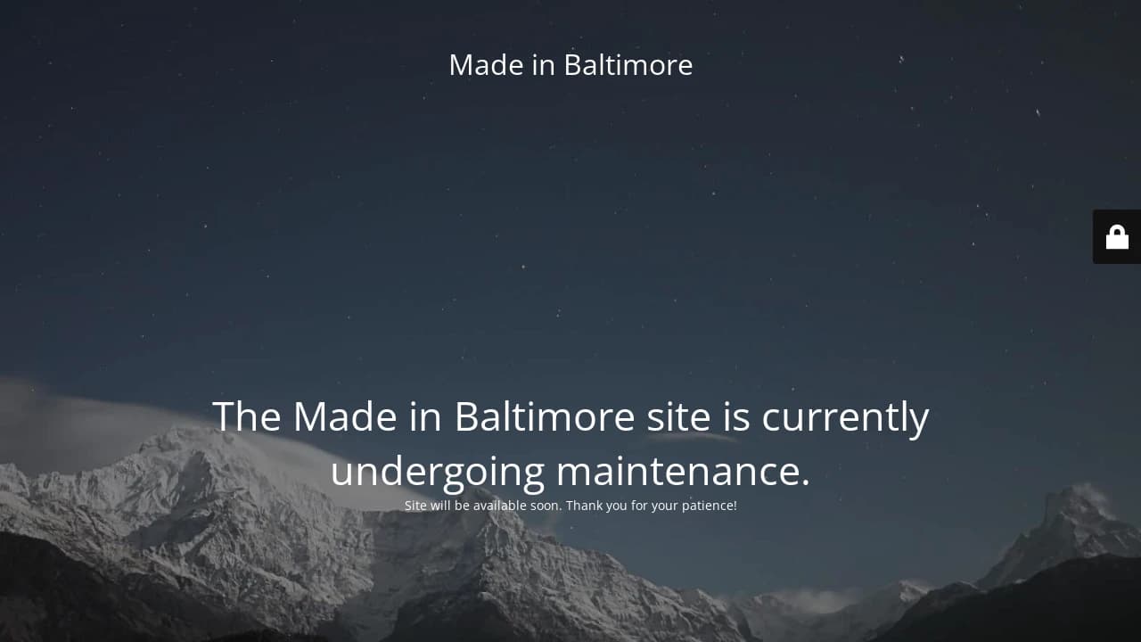 Made in Baltimore - promoting the start-ups of tomorrow