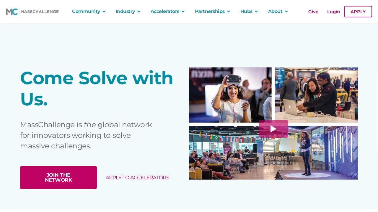 MassChallenge - enabling start-ups to fundraise successfully