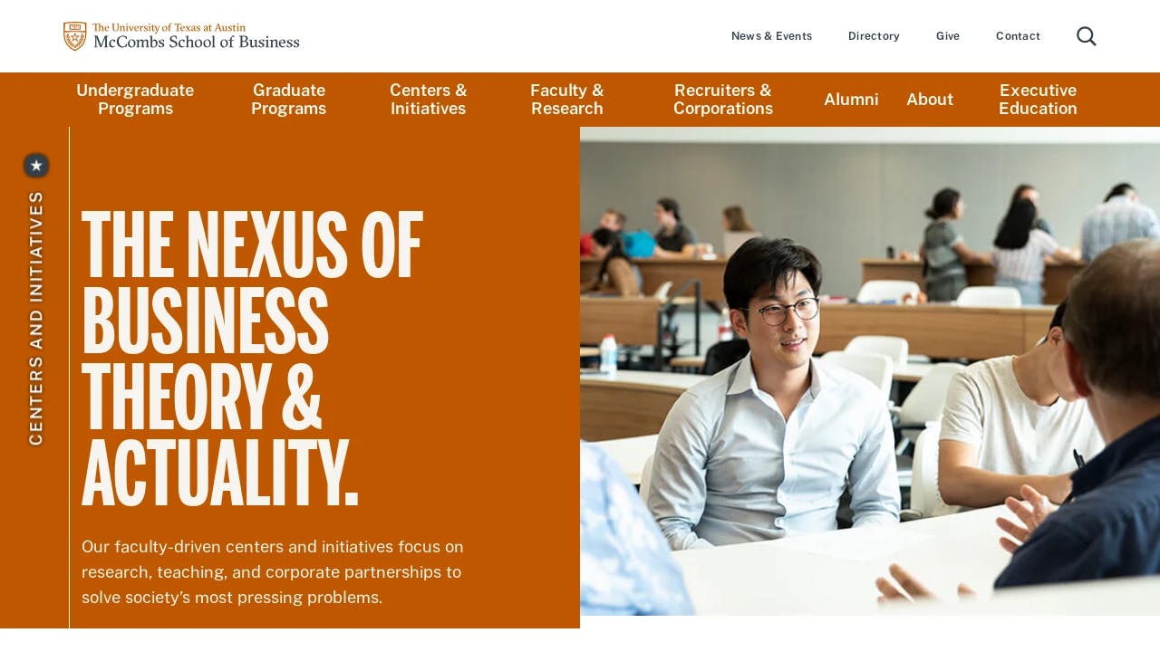 University of Texas - Herb Kelleher Center for Entrepreneurship - a prominent start-up growth supporter in Austin