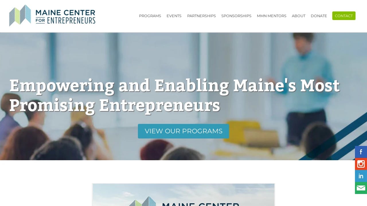 Maine Center for Entrepreneurial Development - building Maine's entrepreneurial future