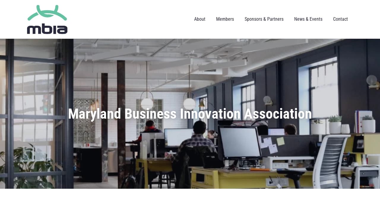 Maryland Business Innovation Association - a modern, innovative hub for start-ups in Maryland