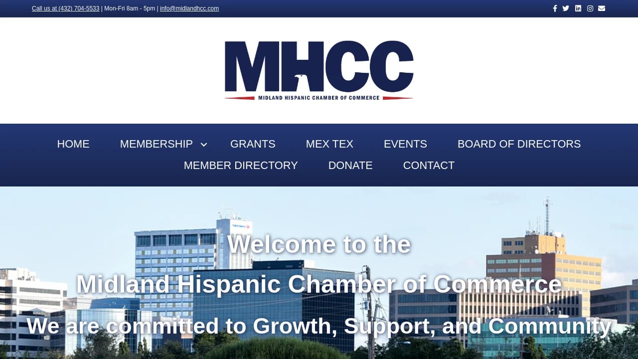 Midland Hispanic Chamber of Commerce - supporting Texas' best founders