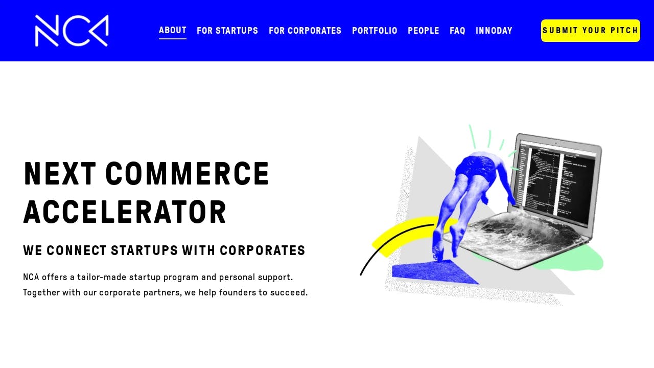 Next Commerce Accelerator - connecting start-up founders with success