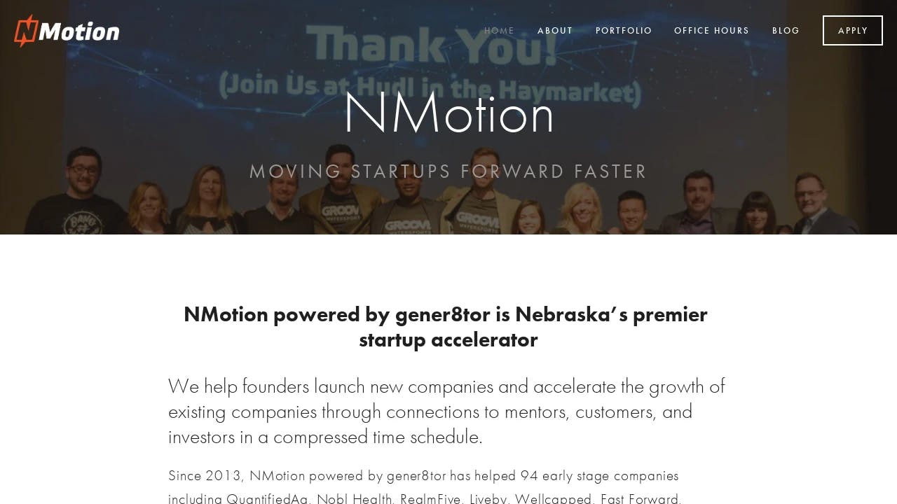 NMotion - supporting founders in their growth journey