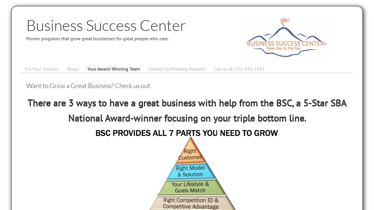 Business Success Center - enabling start-ups to fundraise successfully