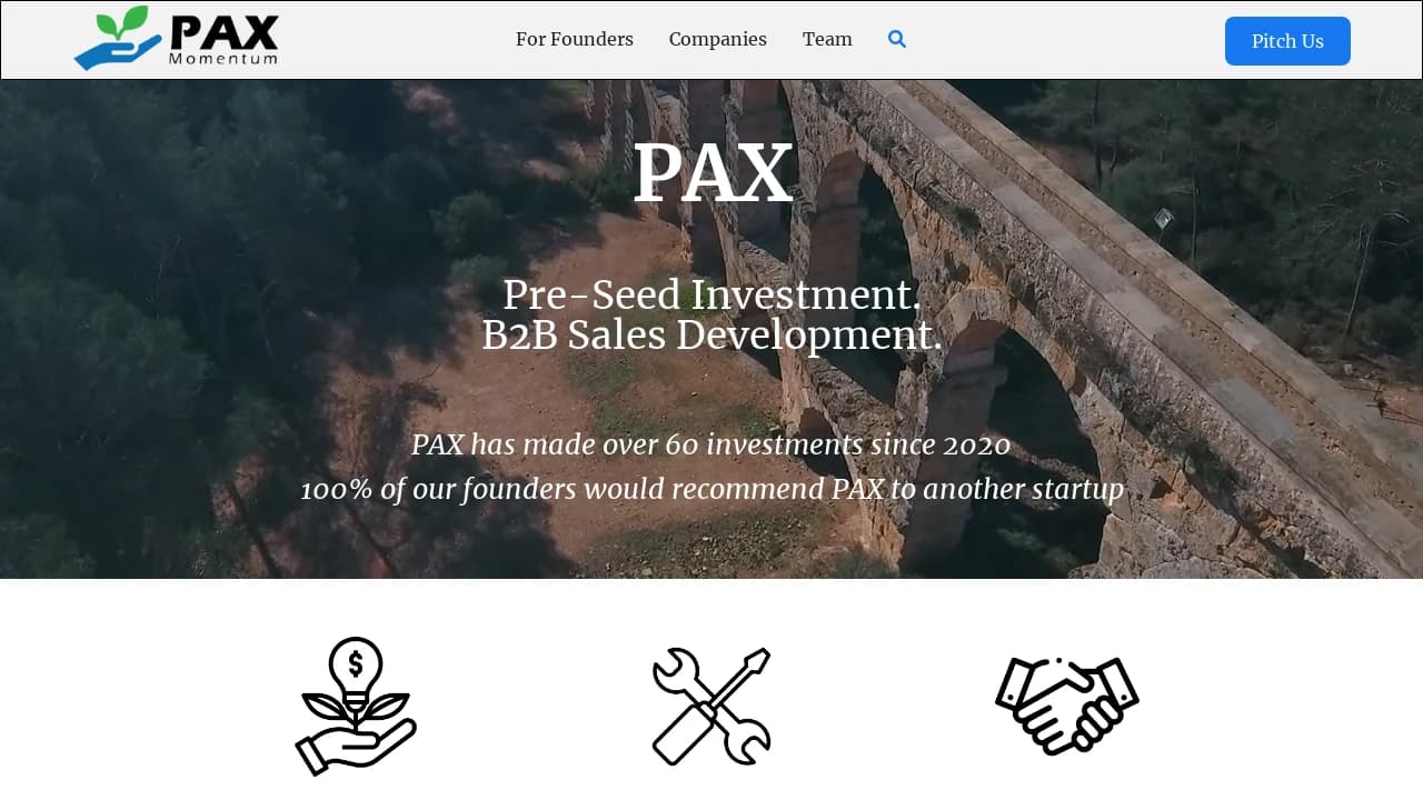 Pax Momentum - enabling start-ups to fundraise successfully