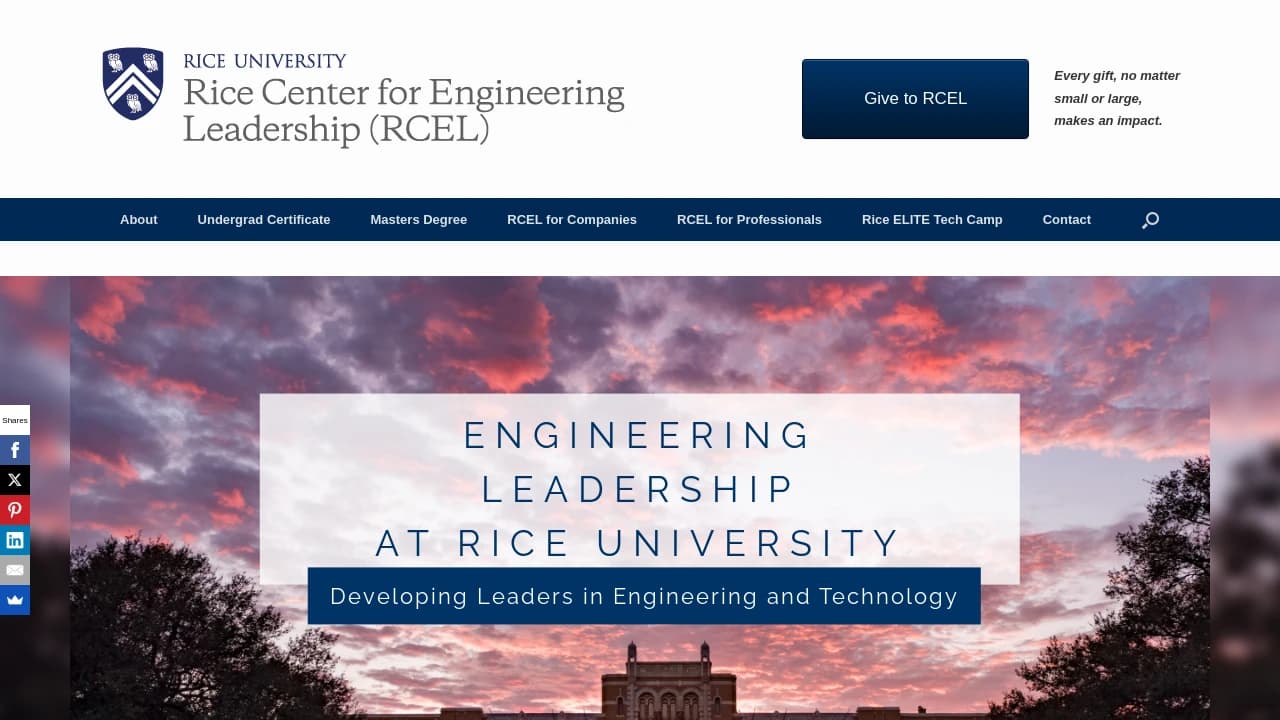 Rice Launch at Rice University - enabling start-ups to fundraise successfully