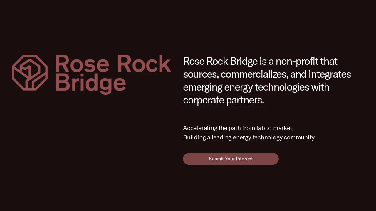 Rose Rock Bridge - enabling start-ups to fundraise successfully