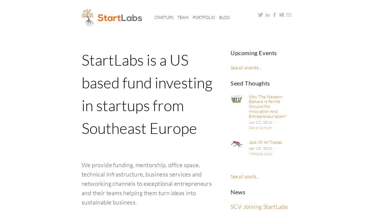 StartLabs (San Francisco) - a prominent start-up growth supporter in San Francisco