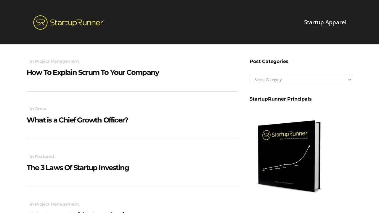 StartupRunner - promoting the start-ups of tomorrow