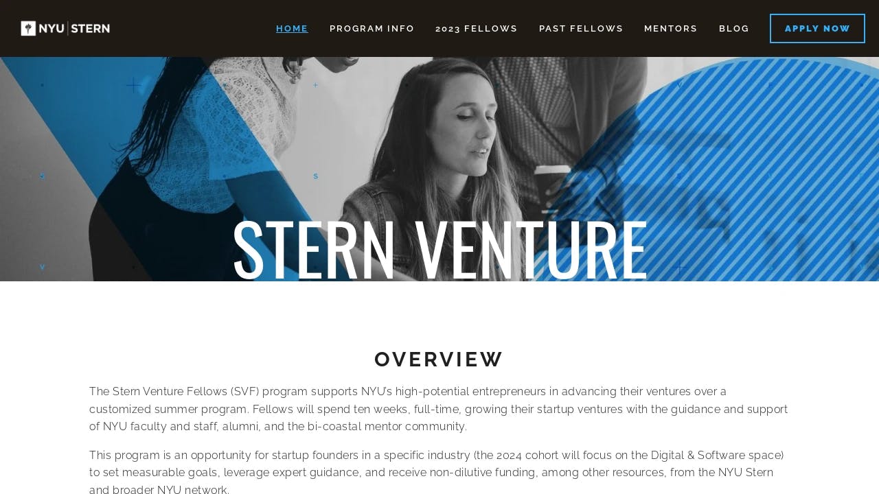 The Stern Venture Fellows - a modern, innovative hub for start-ups in New York