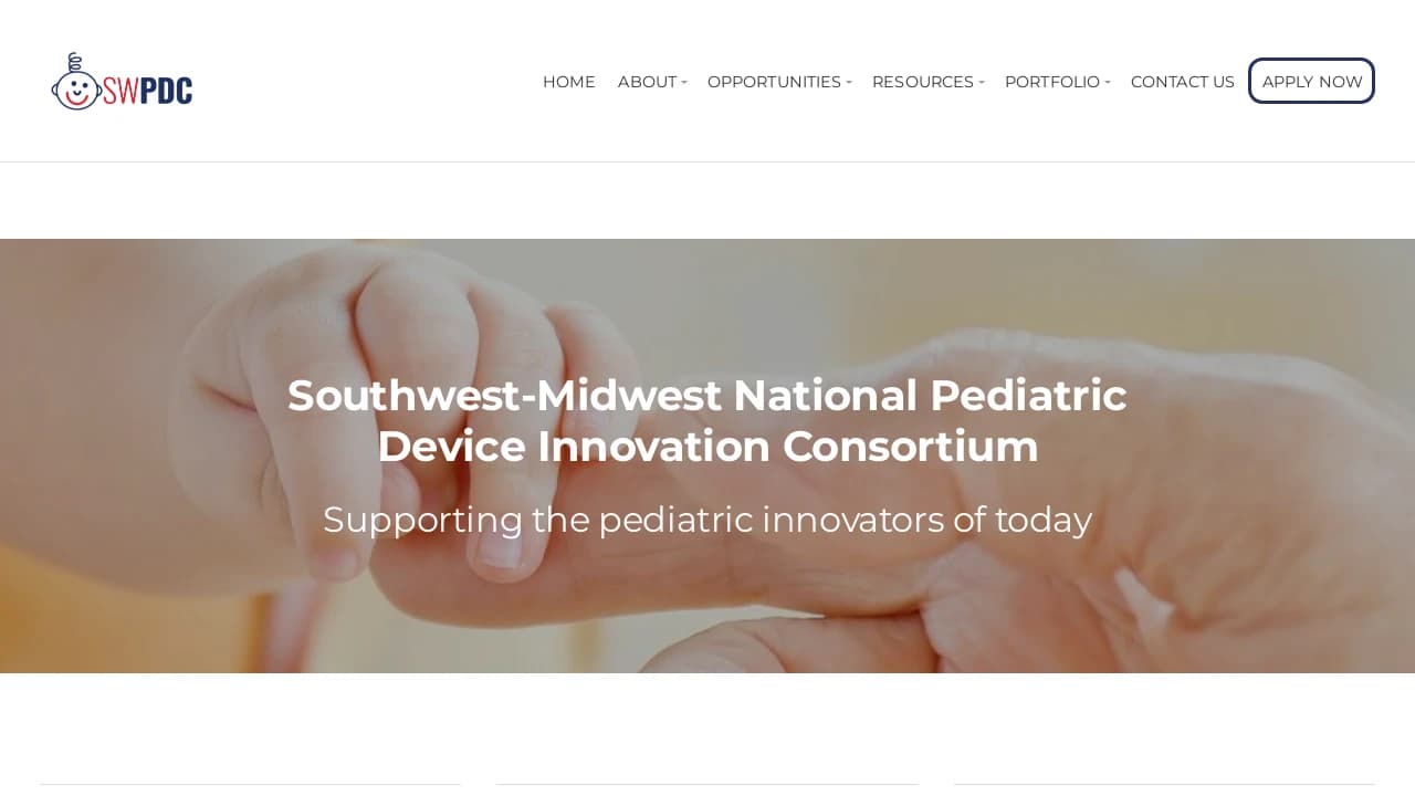 Southwest National Pediatric Device Innovation Consortium - building Texas' entrepreneurial future