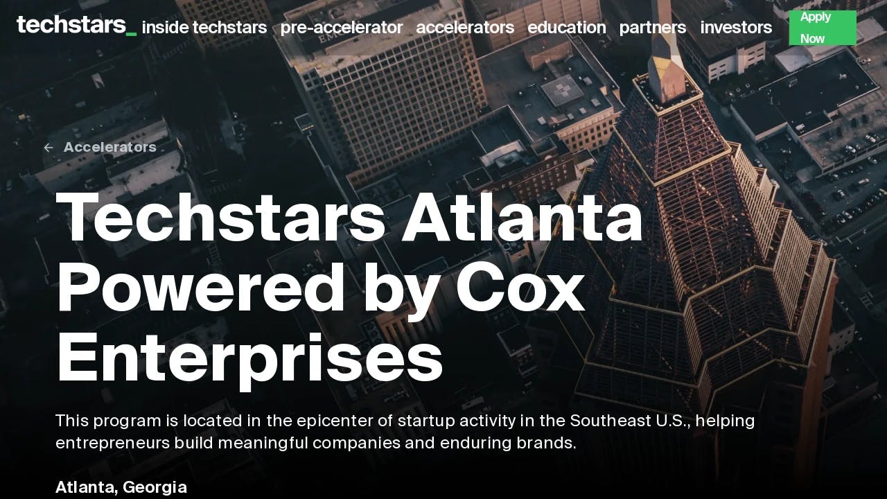 Techstars Atlanta Powered by Cox Enterprises - Georgia's true entrepreneurial hub