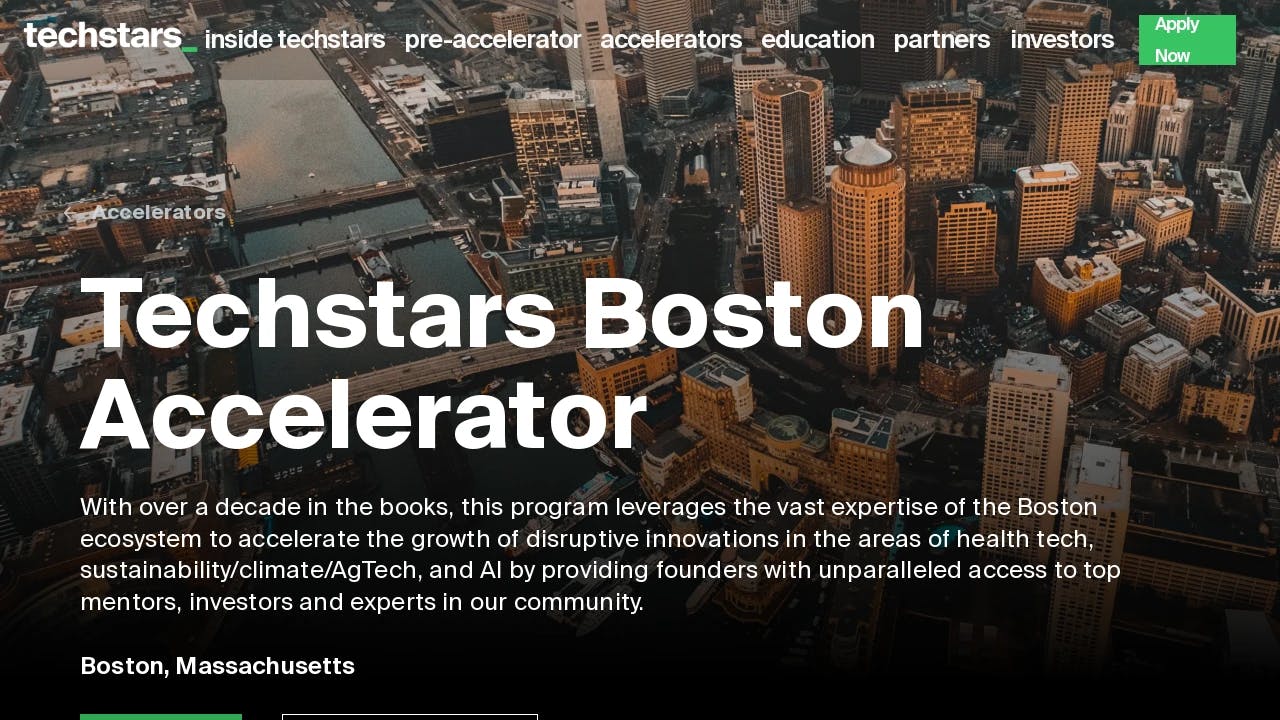 Techstars Boston Accelerator - connecting start-up founders with success