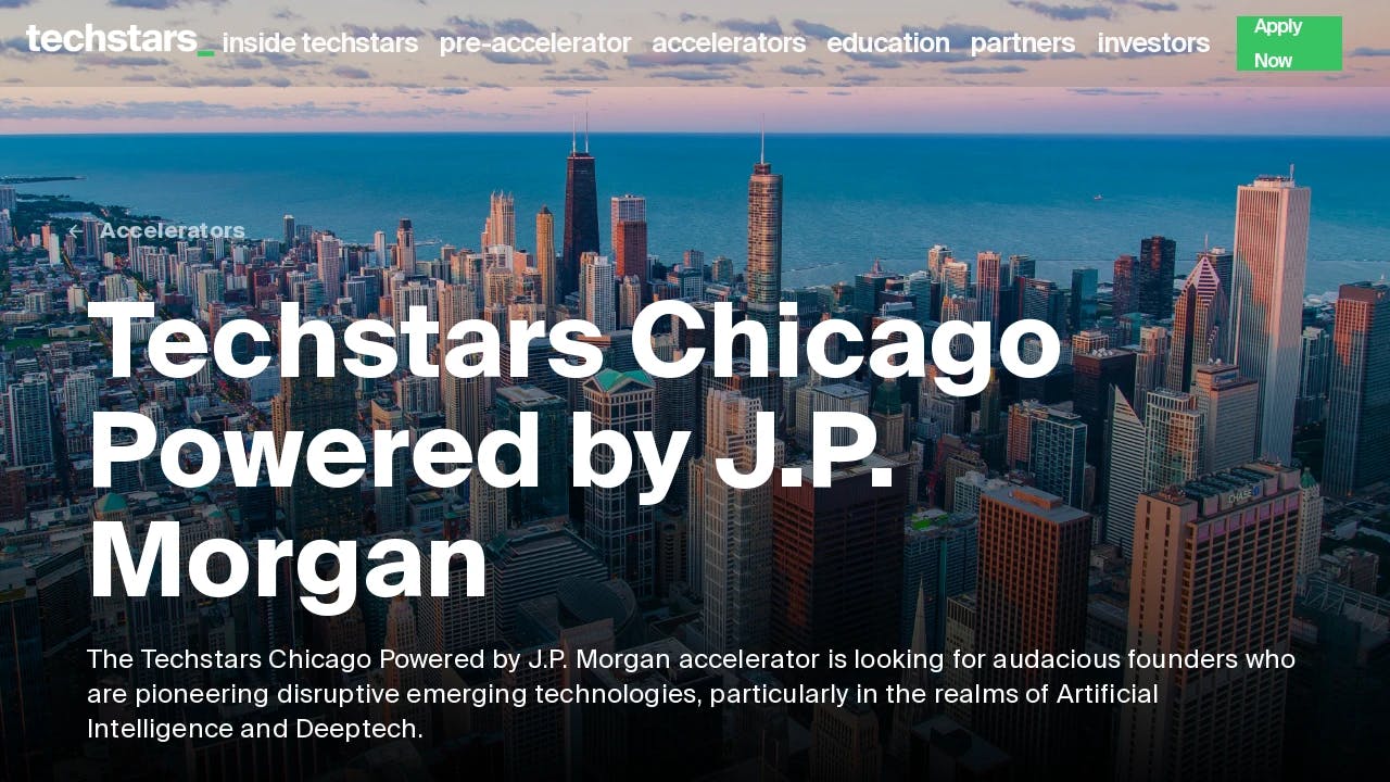 Techstars Chicago Powered by J.P. Morgan - enabling start-ups to fundraise successfully