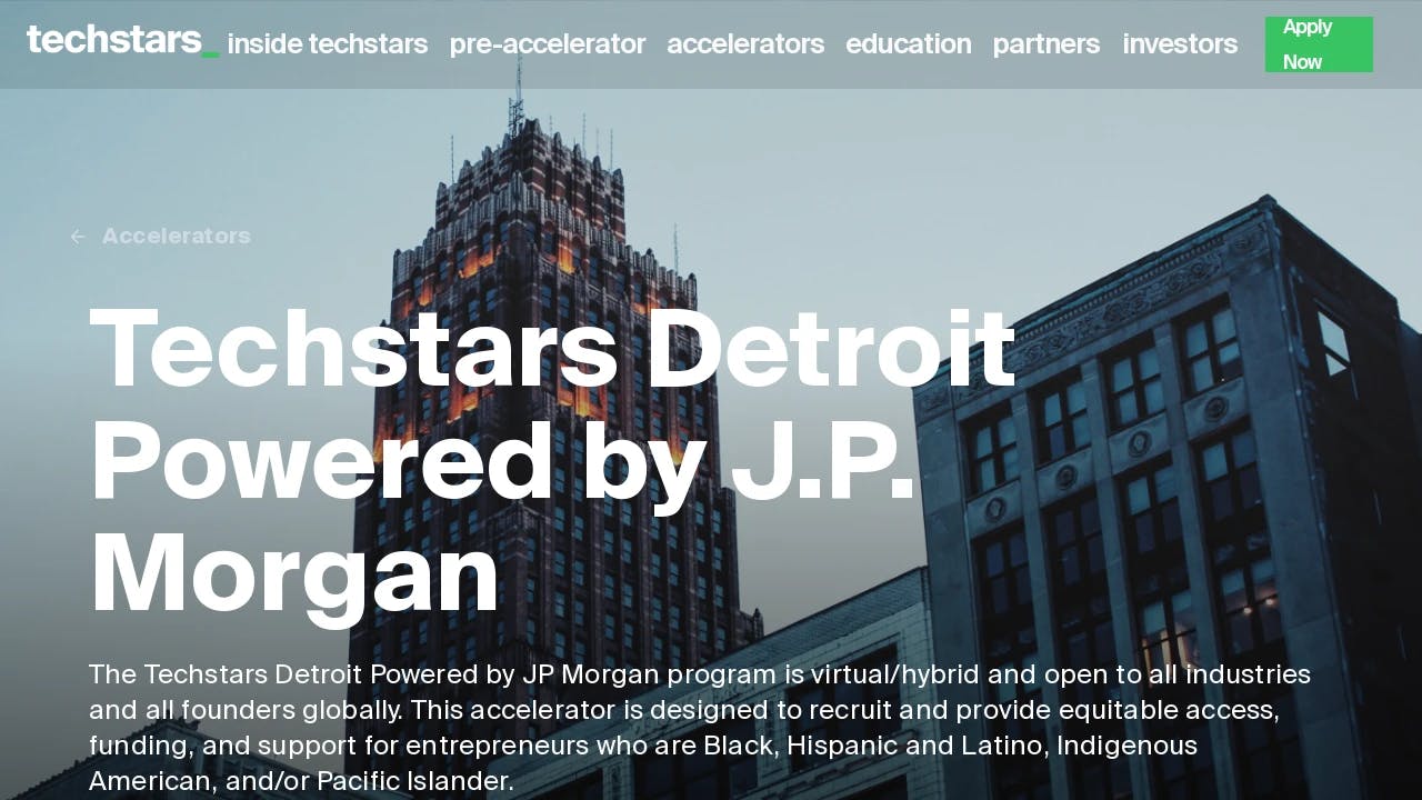 Techstars Detroit Powered by J.P. Morgan - enabling start-ups to fundraise successfully