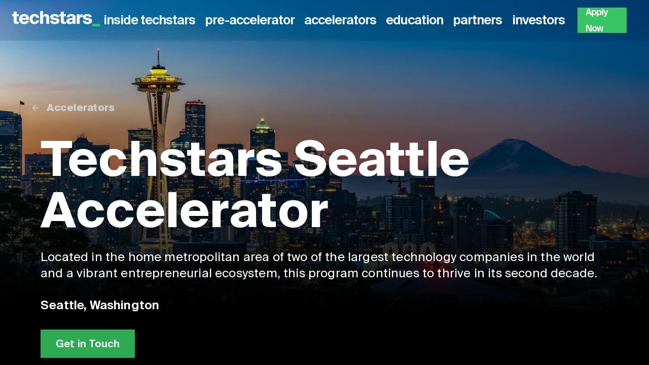 Techstars Seattle Accelerator - promoting the start-ups of tomorrow