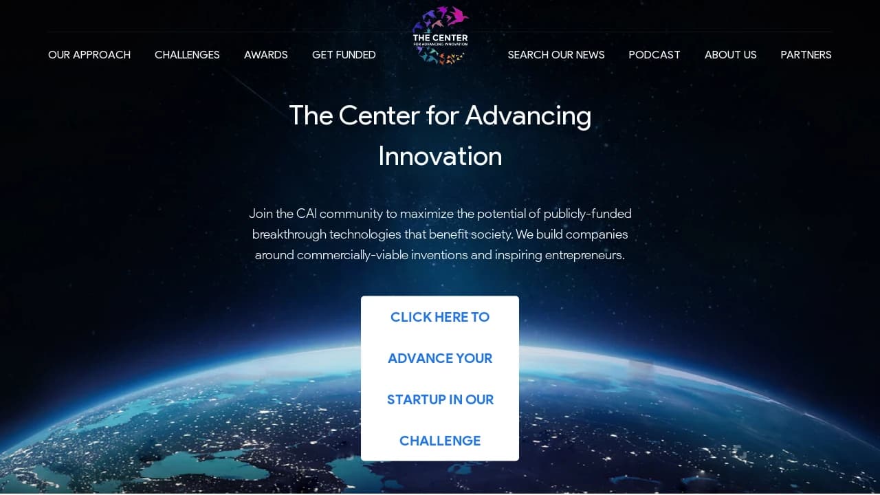 The Center for Advancing Innovation - connecting start-up founders with success