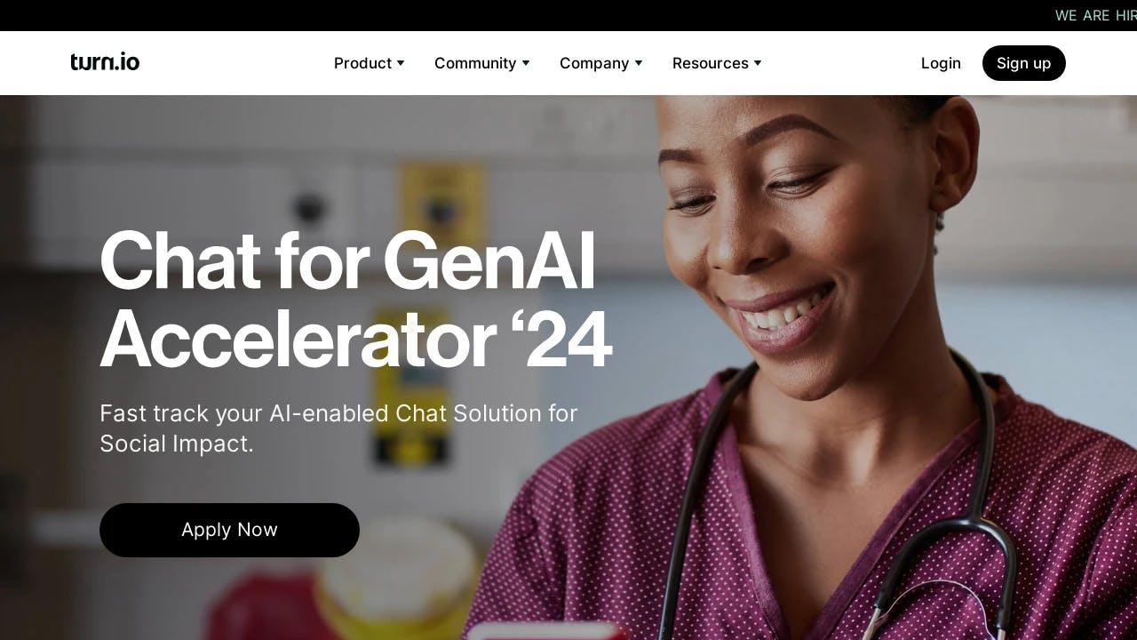 Turn.io- GenAI Accelerator - promoting the start-ups of tomorrow